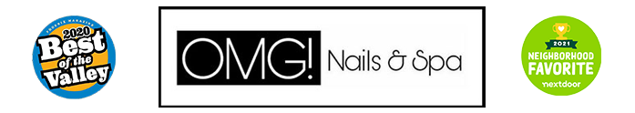 OMG Nails & Spa  Logo